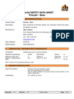 ProLast - Base - MSDS