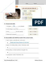 Bricks Reading 200 - L1 - Grammar Sheet