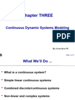 Chapter 3 - Continuous Dynamic Systems Modeling