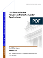 DSP Controller For Power Electronic Converter