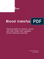 Blood Transfusion Guideline (MSF) 2019