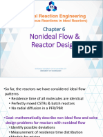 CRE Chapter 6 Nonideal Flow Reactor Design - K192