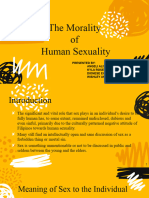 The Morality of Human Sexuality