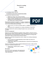 Financial Accounting Summary