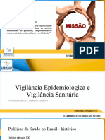 Vigilancia Epiemiologica e Vigilancia Sanitária