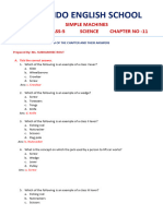 Class 5 Science Chapter 11 Simple Machines Ms. Subhashree Rout