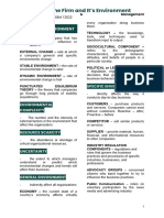 Chapter 2 - The Firm and Its Environment