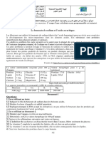 Exercice 1 (10 Points) : Le Benzoate de Sodium Et L'acide Ascorbique