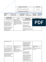 Plan de Nivelación Ciencias Naturales 5to