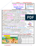 Exemples D'actions Mécaniques: Pr. Hicham Mahajar