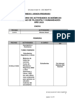 Calendario Académico 2023