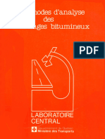 Méthodes D'analyse Des Mélanges Bitumineux: Laboratoire Centràl