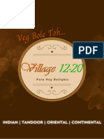 Village New Menu 2023