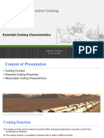 3 - Essential To Coating Characteristics