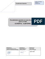 Procedimiento Operativo en Caso de Accidente Grave y Fatal ECORENTAL ALMATERRA