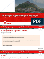 A PAC - Geografia 11º