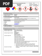 HDS - DTE-001 Diluyente Epoxico - 2022
