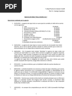 Ejercicio Asientos Contables para Empresas de Turismo Primer Cuatrimestre 2023 - UADE