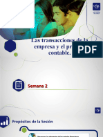 SEMANA 2 Transacciones y Proceso Contable