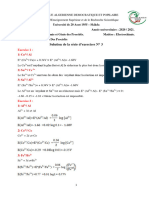 TD Electrochimie