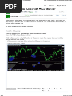 Trend Line Price Action With MACD Strategy at Forex Factory