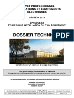 BP Iee E1 Dossier Technique 2018