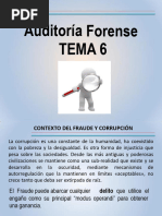 Tema 6 - Contexto Del Fraude y Corrupción