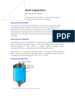 Sensor de Nível Capacitivo