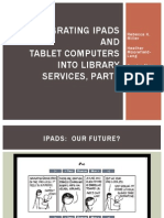 Integrating Ipads and Tablet Computers Into Library Services