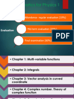 Chapter 1 Multi Variable Functions