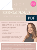 Como Escolher Essências Florais - Fernanda Baldissera