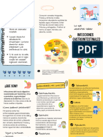 Folleto Informativo Autismo Juvenil Azul