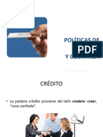 Las Politicas de Credito