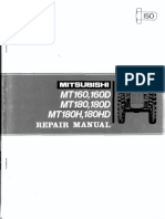 Mitsubishi Mt160180 Repair Manual