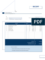 School Fee Payment Receipt Template Receipt