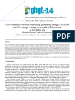 Cost-Competitive and Self-Supporting Geothermal Energy, CO2-EOR and CO2 Storage Concept Case Study of The E6 Structure in The Baltic Sea