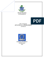 Adv Java Lab Record