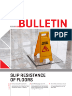 BU626 Slip Resistance of Floors