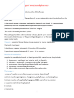 1 Anatomy and Physiology of Mouth and Pharynx