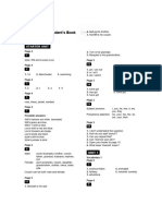 Answer Key - Motivate! 2 Students Book