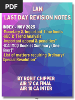 Law Last Day Revision Notes Nov 2023