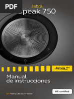 Jabra Speak 750 UC User Manual - ES - Spanish - RevB