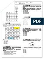 Simulado 2 - Matemática