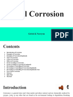 Metal Corrosion by Girish K Narayan