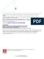 Components of Plastics Experimental Studies in Animals and Effects On Human Health