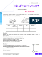 Série 3 - Exemples D'actions Mécaniques