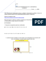 Guía de Autoaprendizaje Nº3 - Operaciones Combinadas - Mat 6º