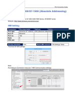 Siemens S7 1200 S7 1500 Absolute Addressing Ethernet