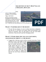 Geography Case Study of Volcano Eruption