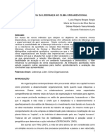 Liderança, Motivação e Clima Organizacional